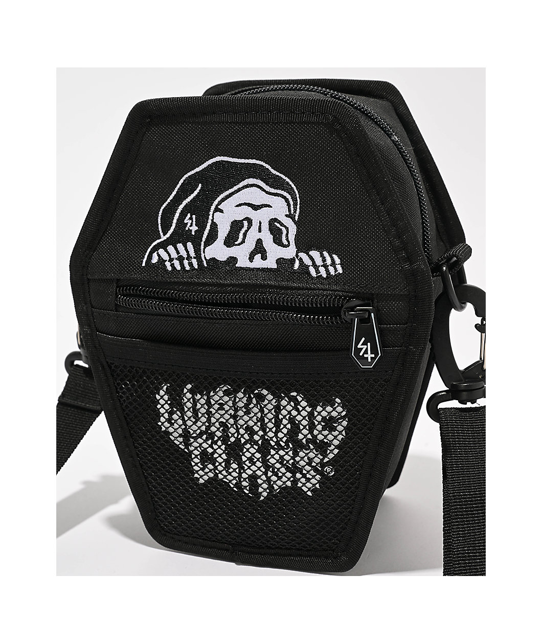 Lurking Class by Sketchy Tank Coffin Black Crossbody Bag