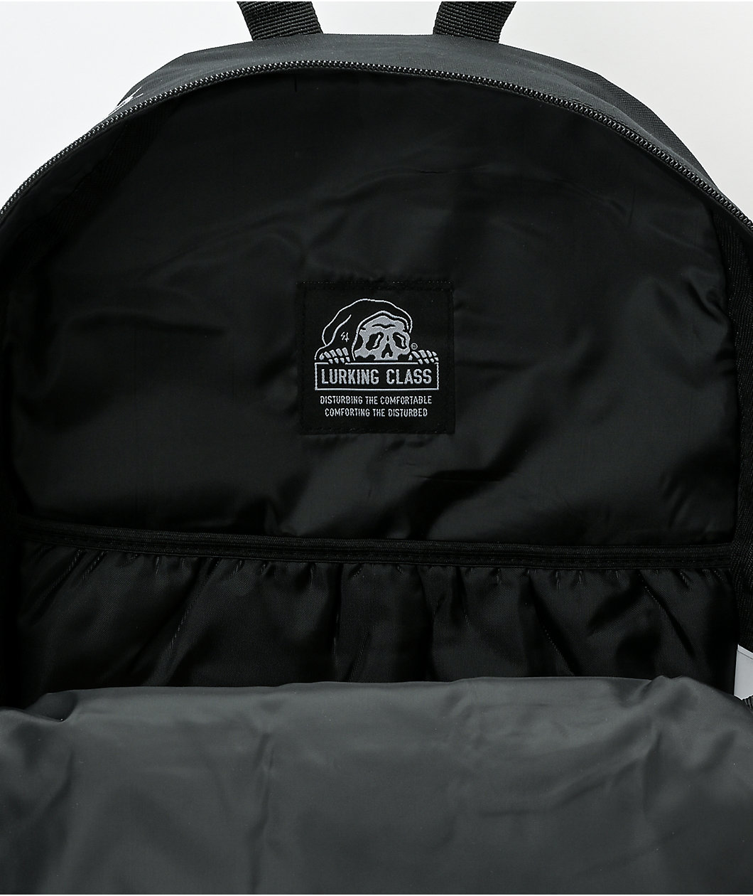 Lurking Class by Sketchy Tank DIY Black Backpack