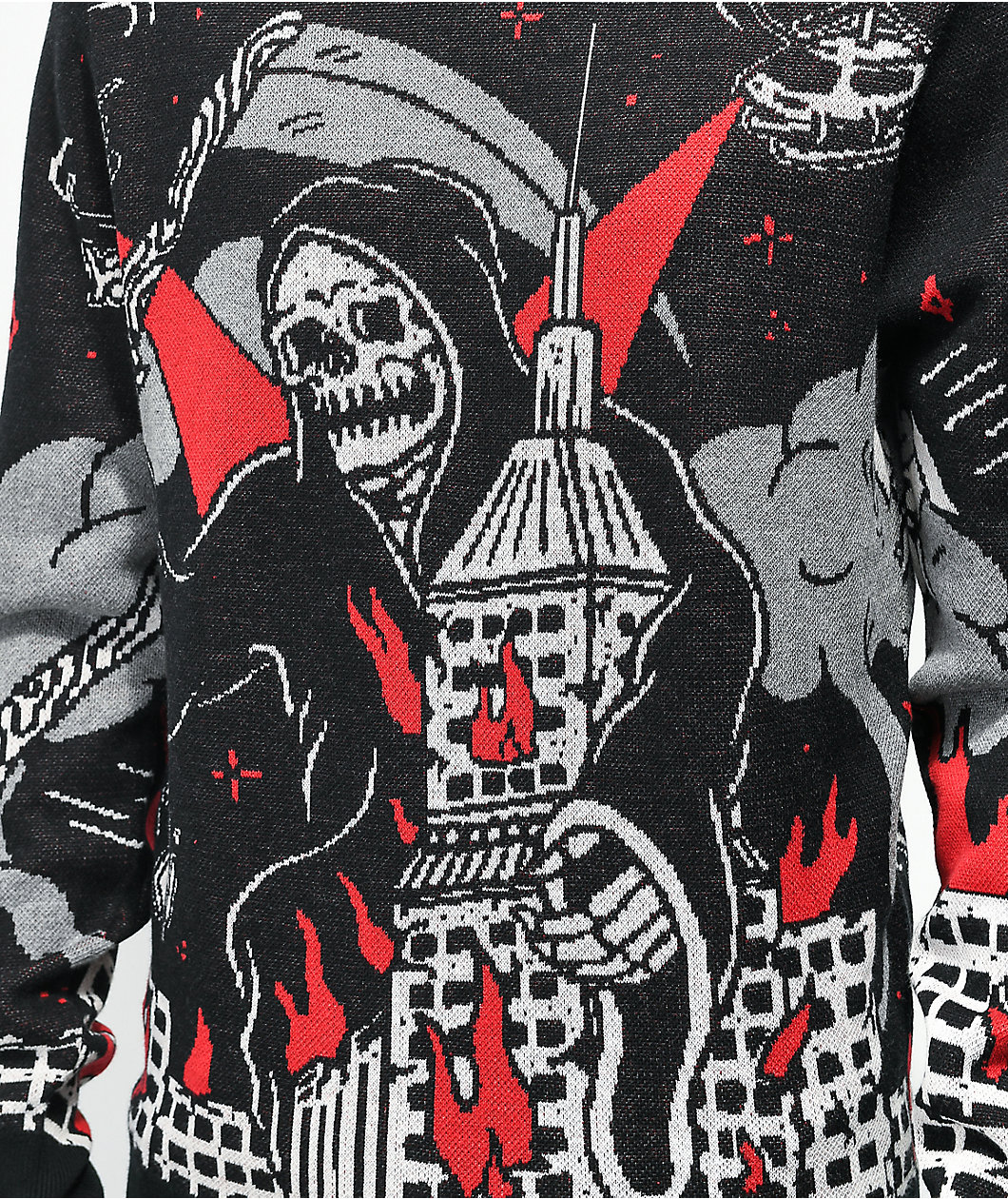 Lurking Class by Sketchy Tank Destroy Black Sweater