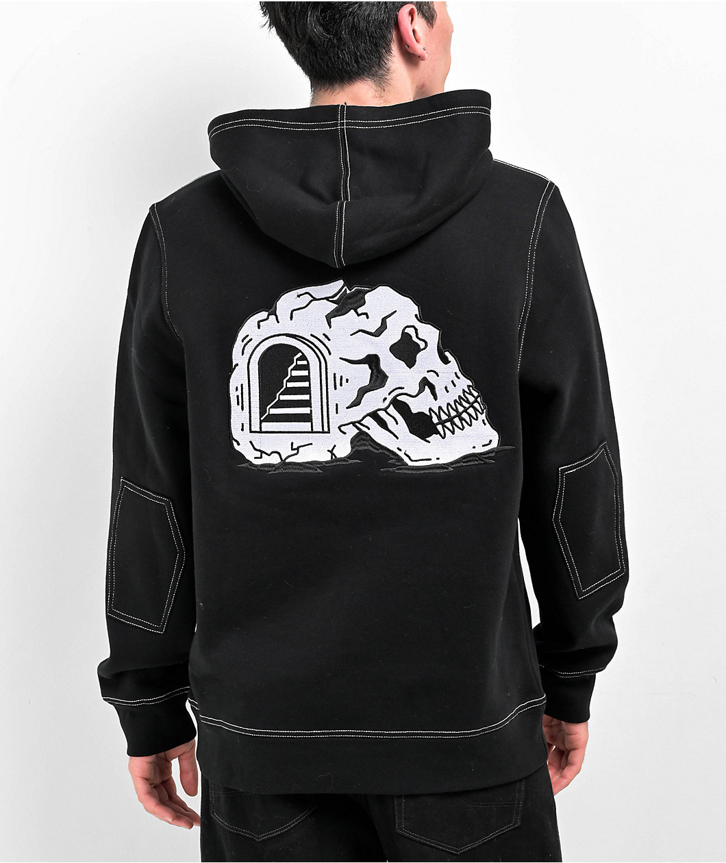 Lurking Class by Sketchy Tank Do Not Enter Black Hoodie