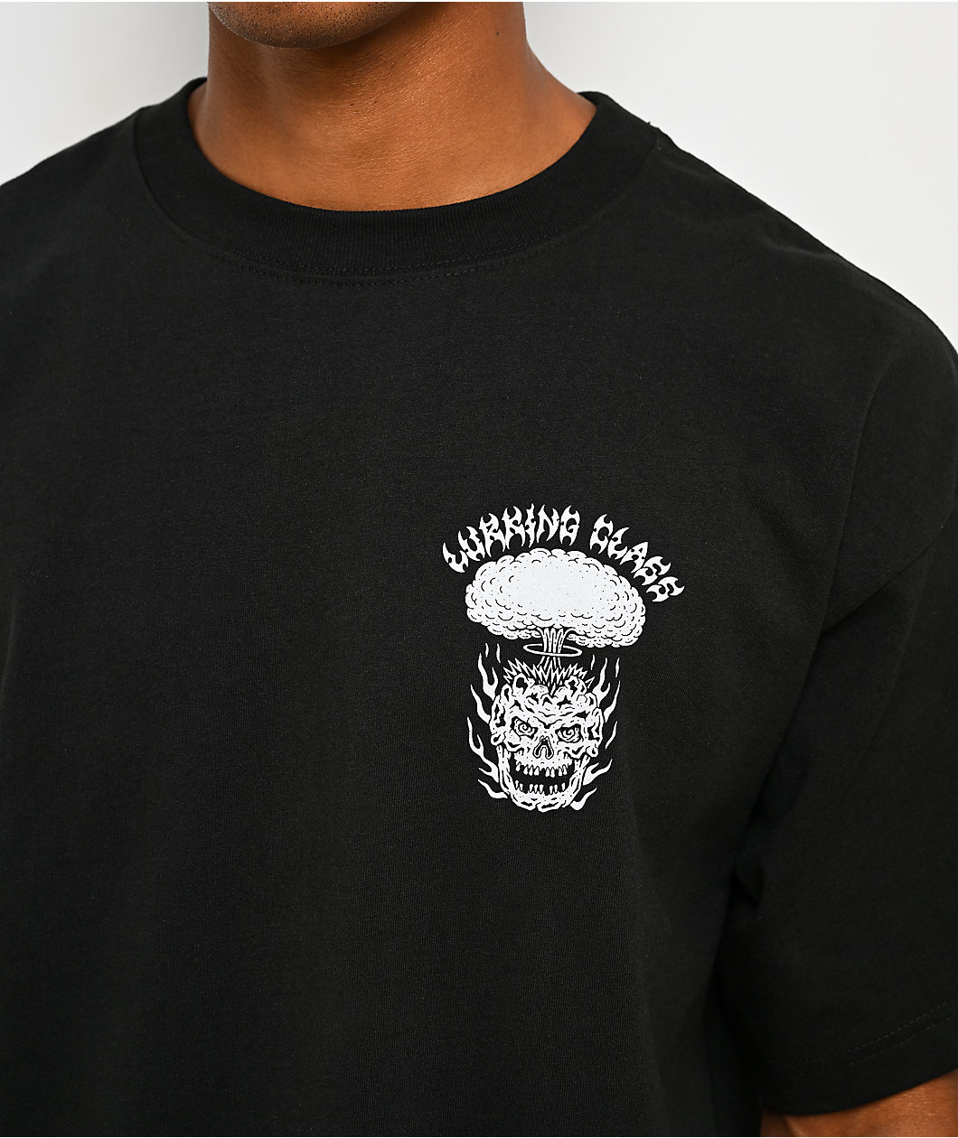 Lurking Class by Sketchy Tank Don't Get Screwed Black T-Shirt