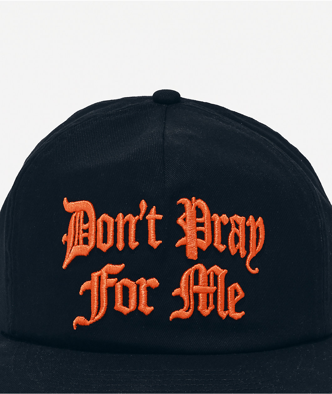 Lurking Class by Sketchy Tank Don't Pray For Me Black Snapback Hat
