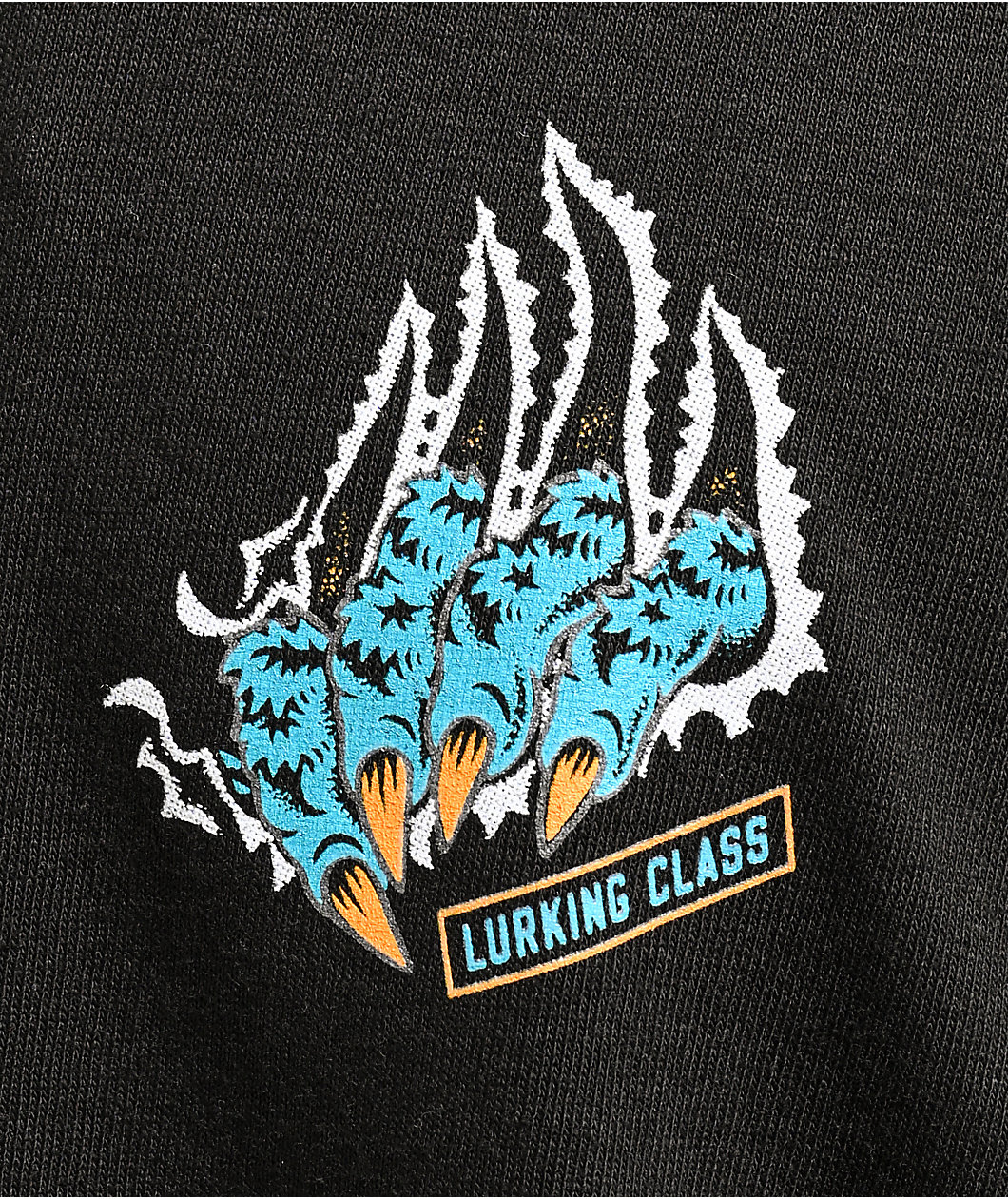 Lurking Class by Sketchy Tank Freaks Black Glow In The Dark T-Shirt