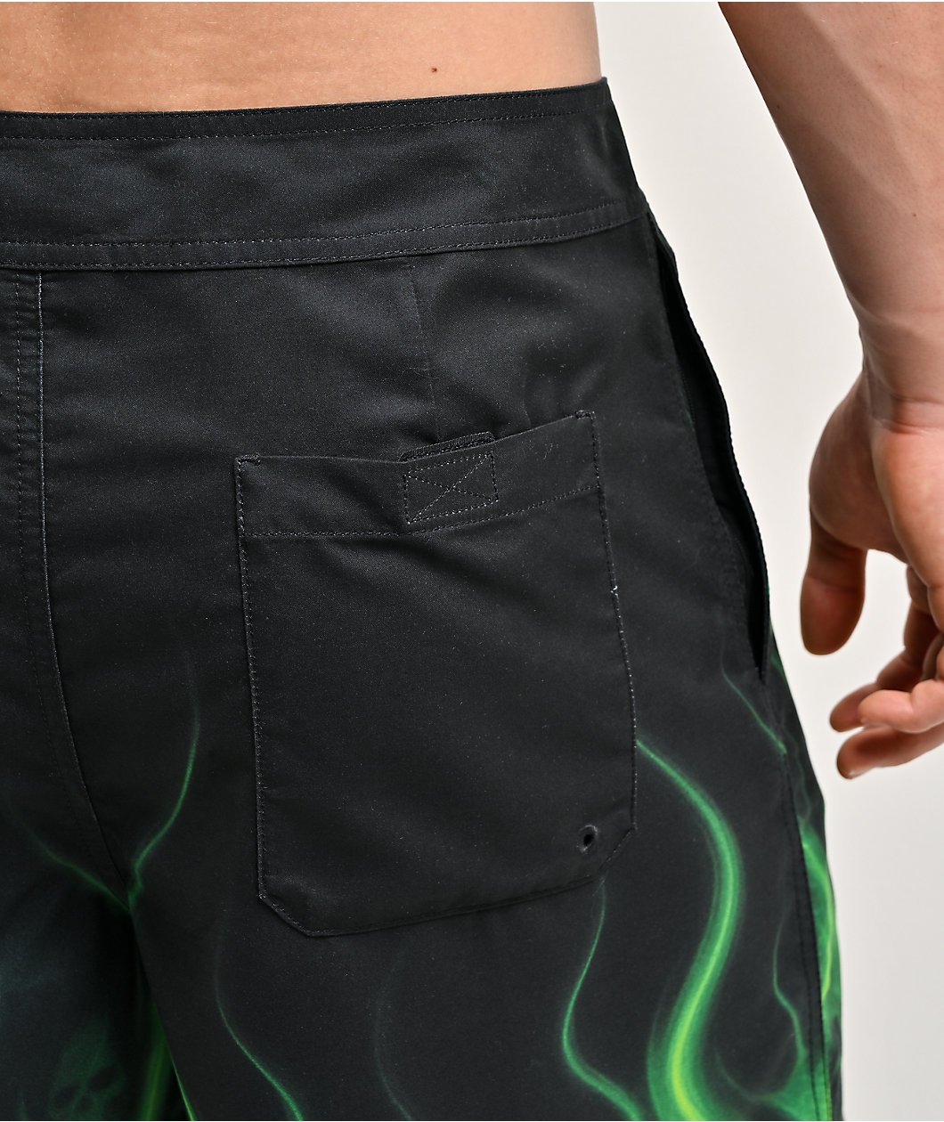 Lurking Class by Sketchy Tank Ghost Rhider Black Cargo Board Shorts