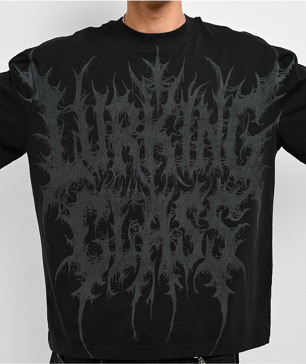 Lurking Class by Sketchy Tank Grave Robber Black T-Shirt