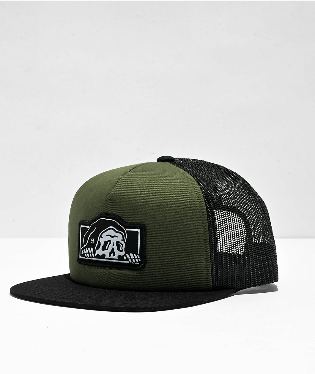 Lurking Class by Sketchy Tank Green & Black Trucker Hat