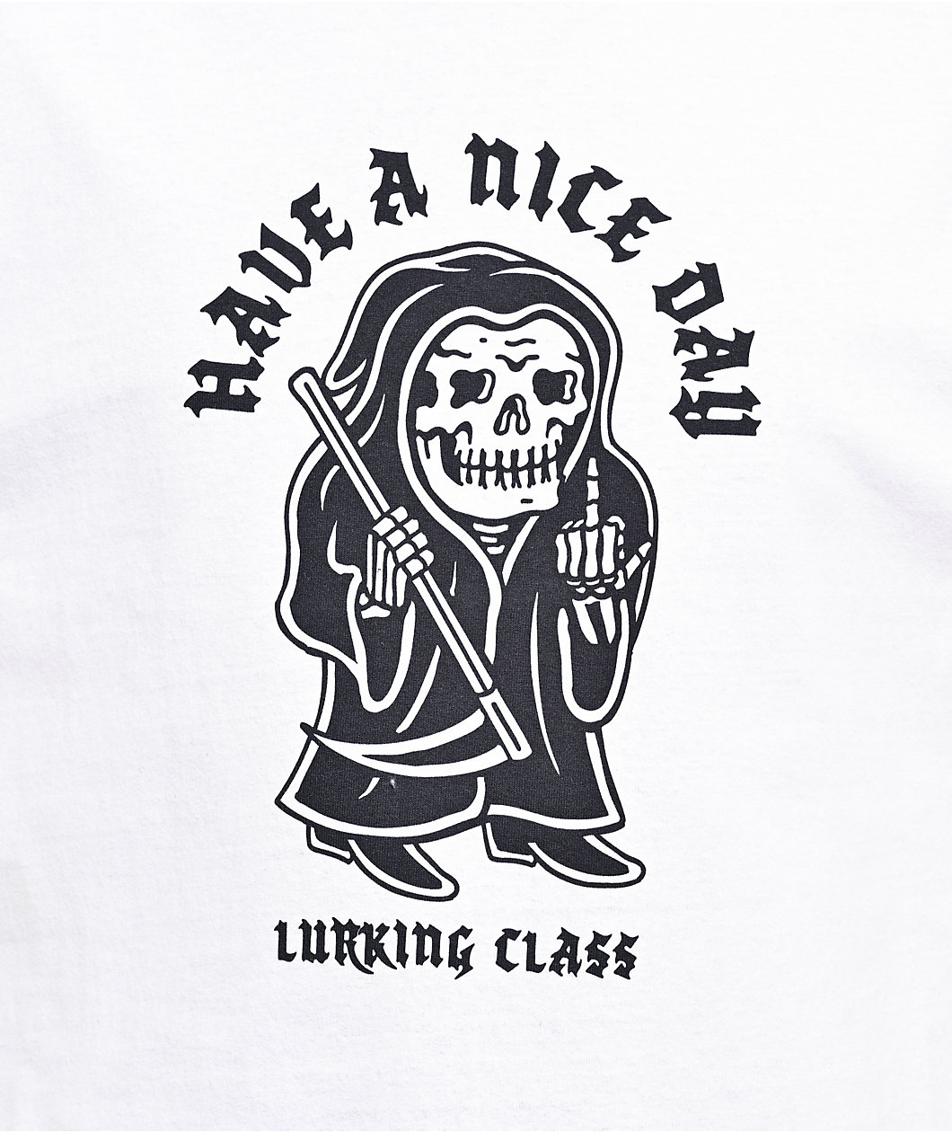Lurking Class by Sketchy Tank Greeting White T-Shirt