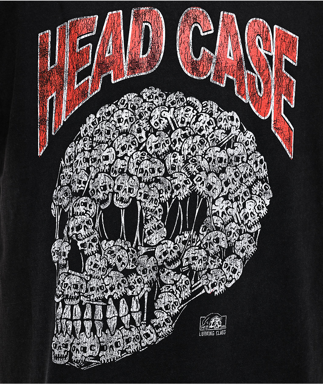 Lurking Class by Sketchy Tank Head Case Black T-Shirt