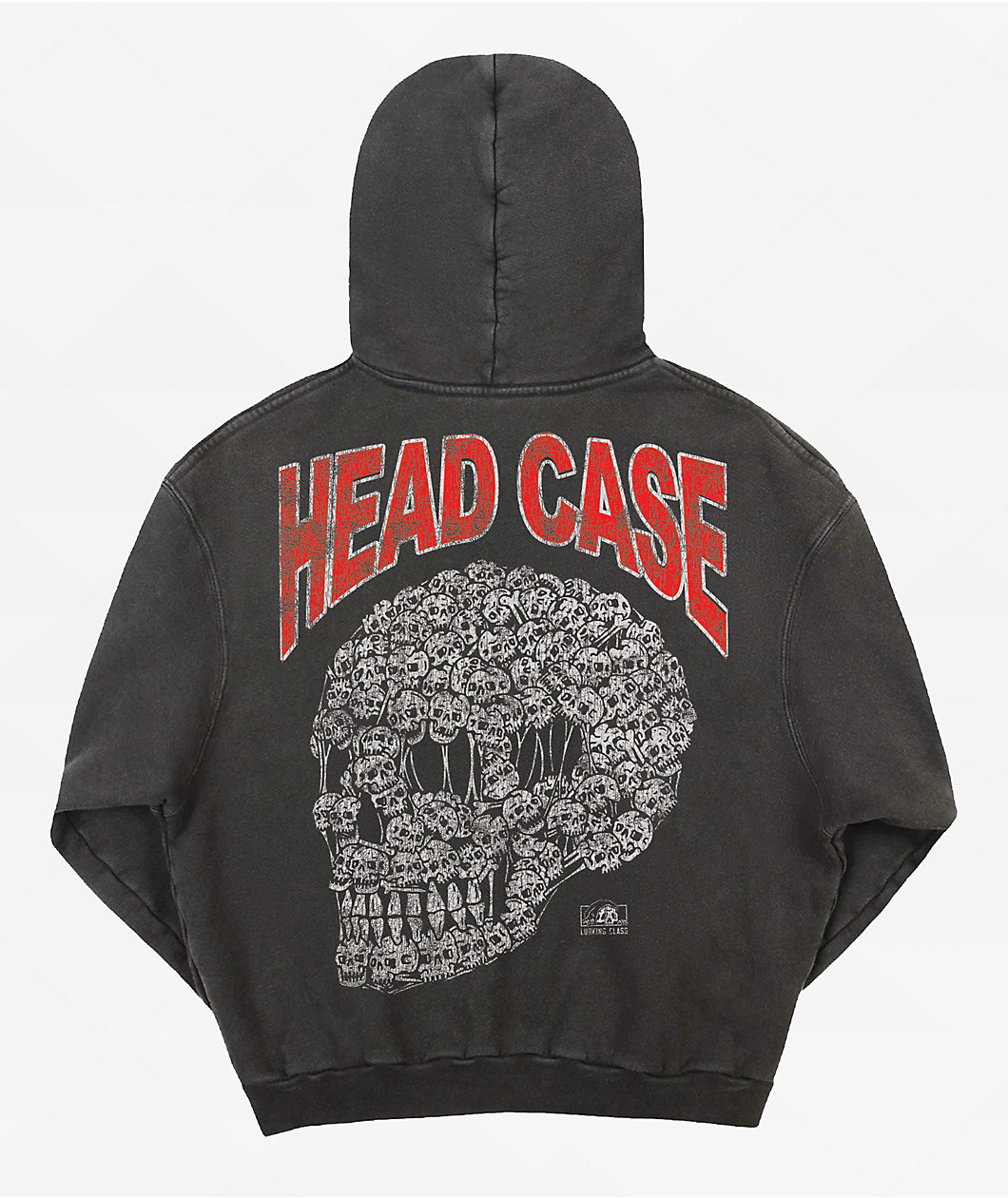 Lurking Class by Sketchy Tank Head Case Black Wash Zip Hoodie