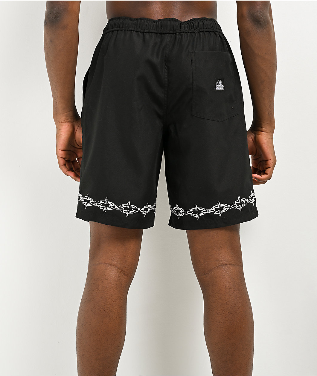 Lurking Class by Sketchy Tank Hotbox Hanya Black Board Shorts