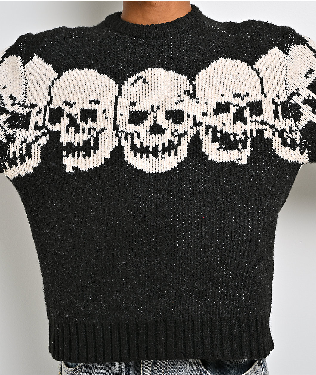 Lurking Class by Sketchy Tank Judgment Day Black Sweater