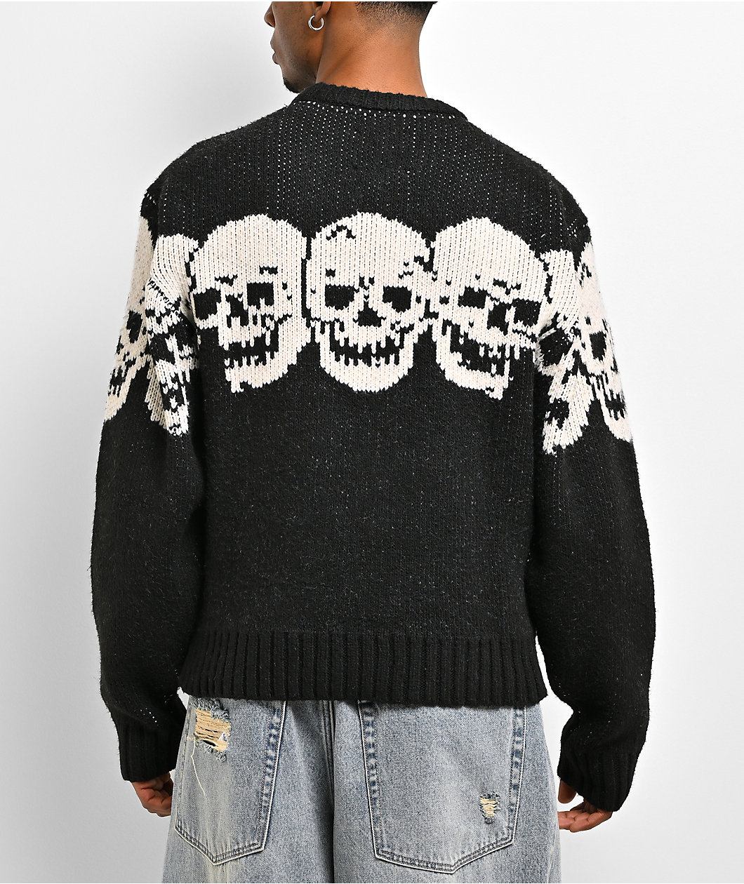 Lurking Class by Sketchy Tank Judgment Day Black Sweater