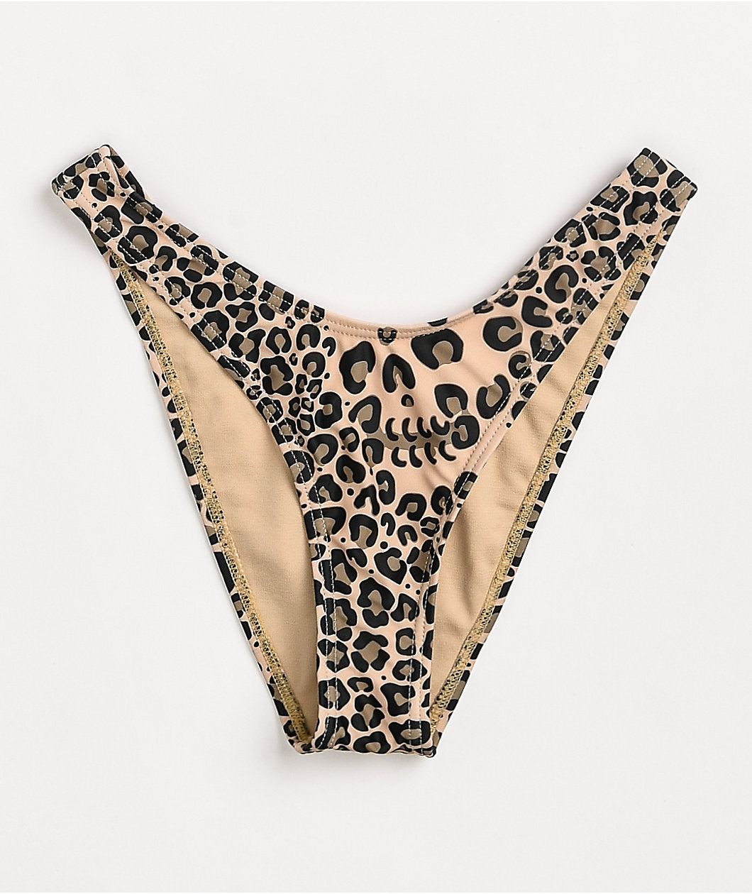 Lurking Class by Sketchy Tank Leopard High Leg Bikini Bottom