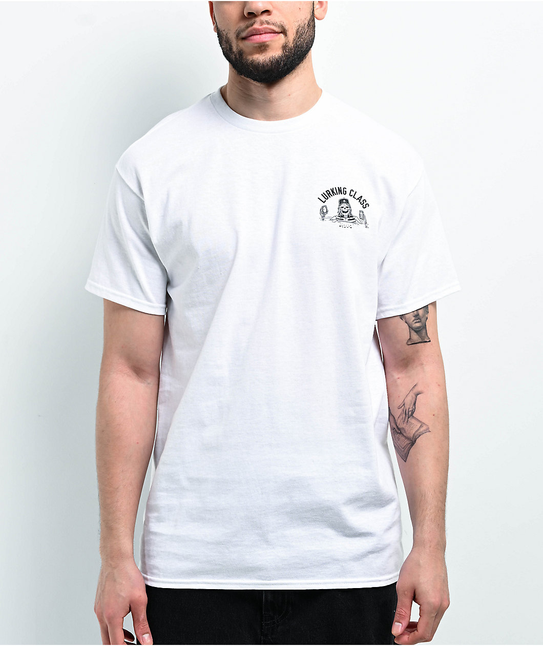 Lurking Class by Sketchy Tank Living The Dream White T-Shirt