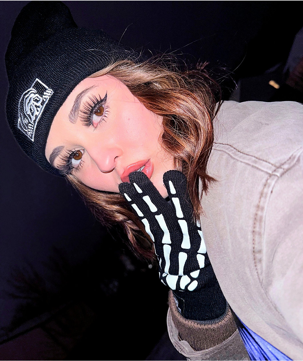 Lurking Class by Sketchy Tank Lurker Black Beanie