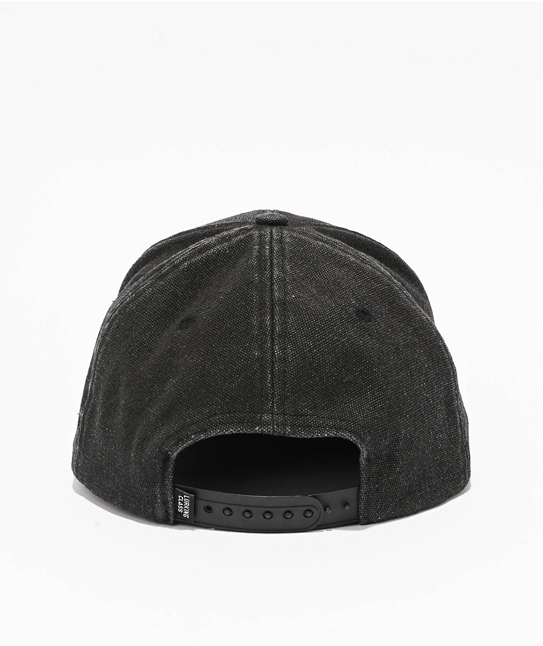 Lurking Class by Sketchy Tank Lurker Logo Black Wash Denim Snapback Hat