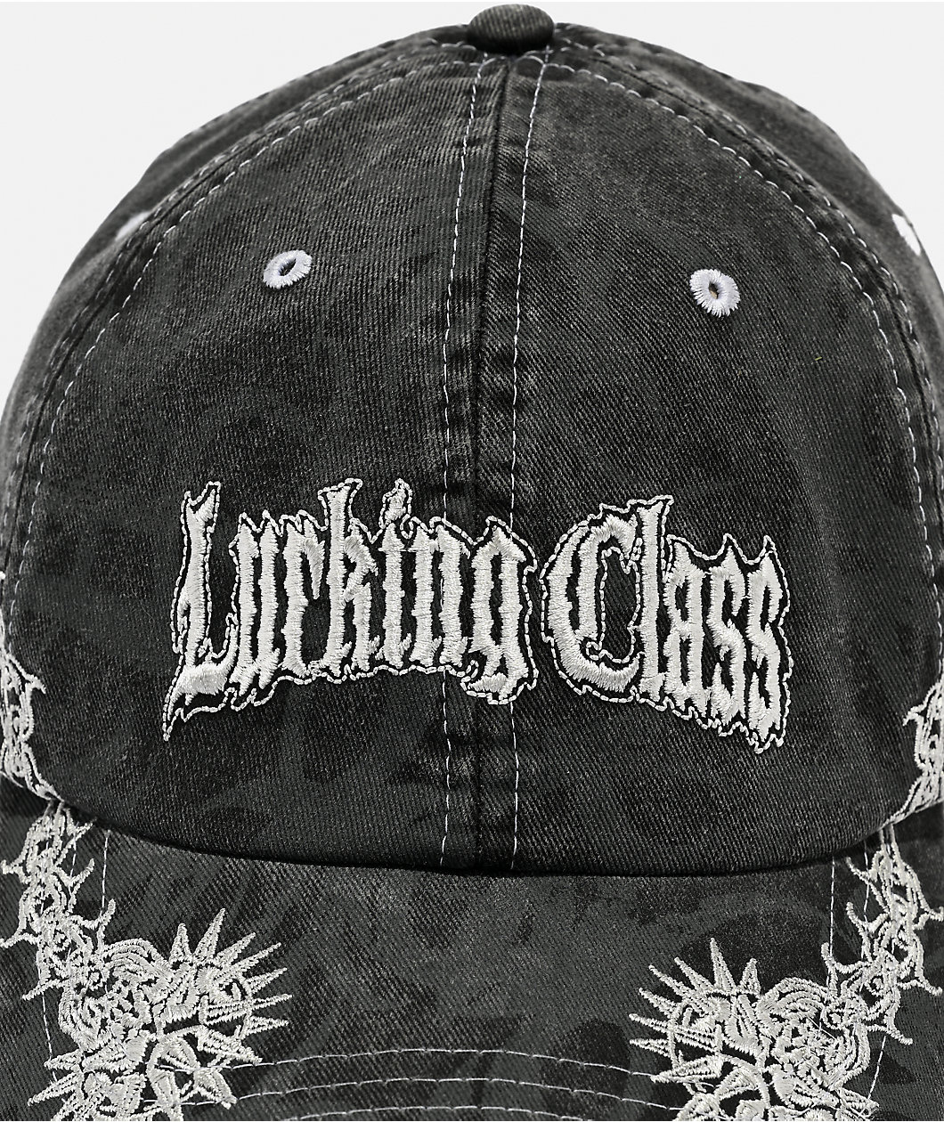 Lurking Class by Sketchy Tank Maced Black Wash Strapback Hat