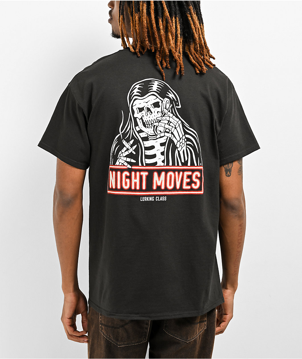 Lurking Class by Sketchy Tank Night Moves Black T-Shirt