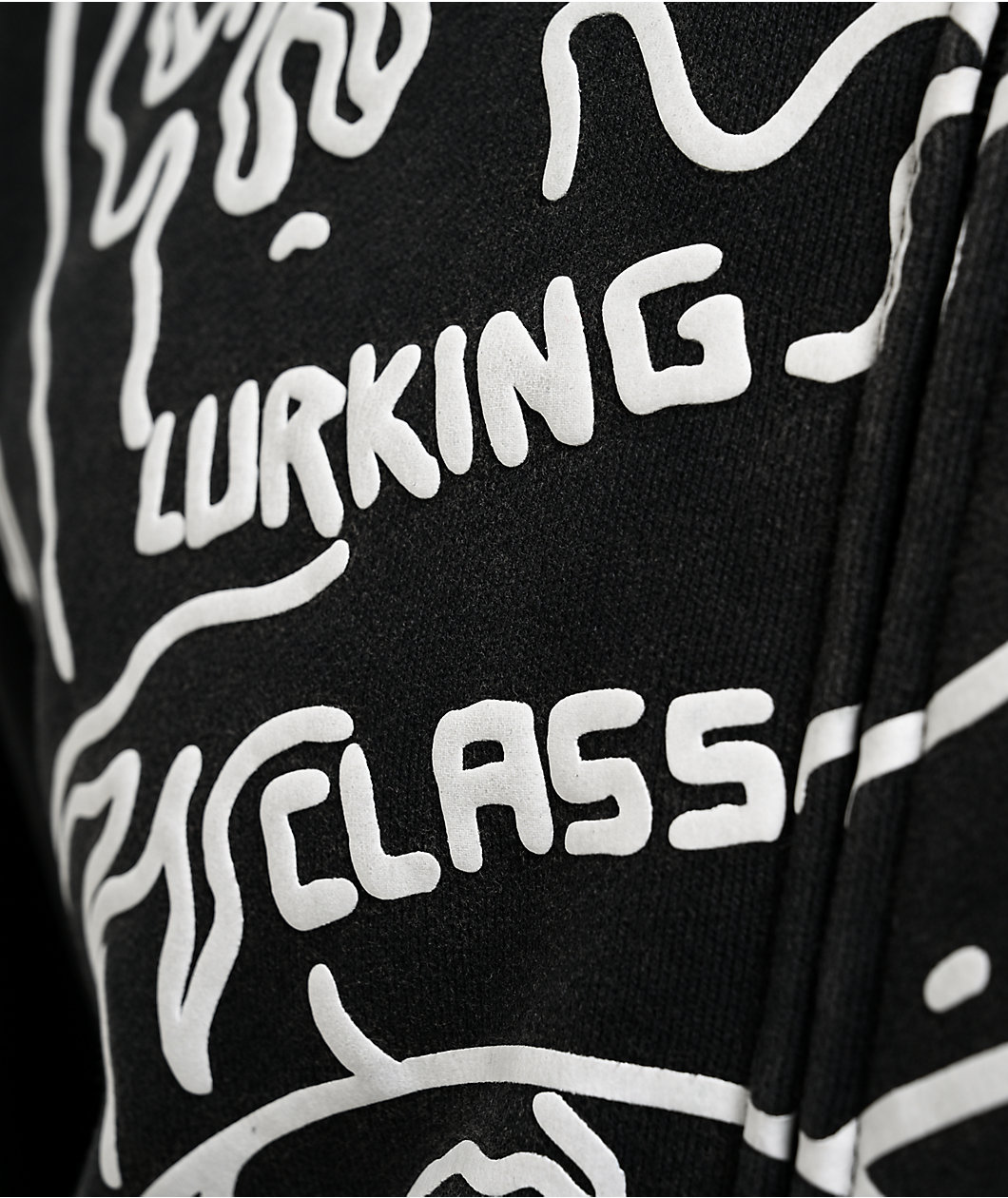 Lurking Class by Sketchy Tank Out Of Order Charcoal Wash Zip Hoodie