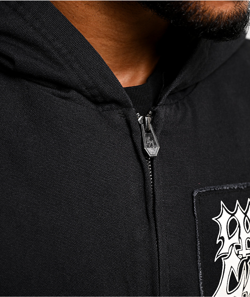 Lurking Class by Sketchy Tank Party's Over Black Work Jacket