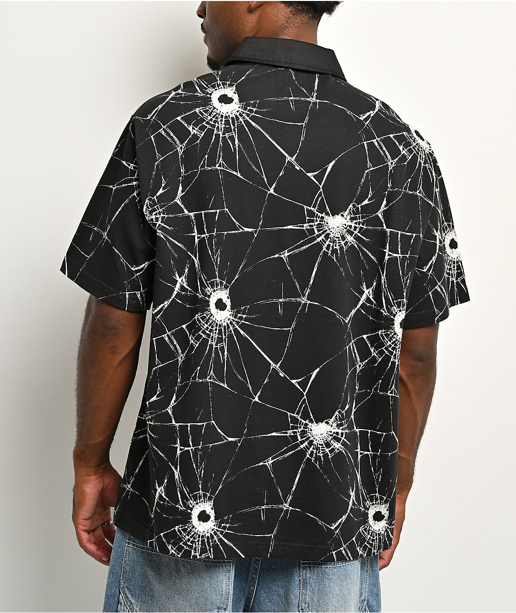 Lurking Class by Sketchy Tank Penalty Shot Black Polo Shirt