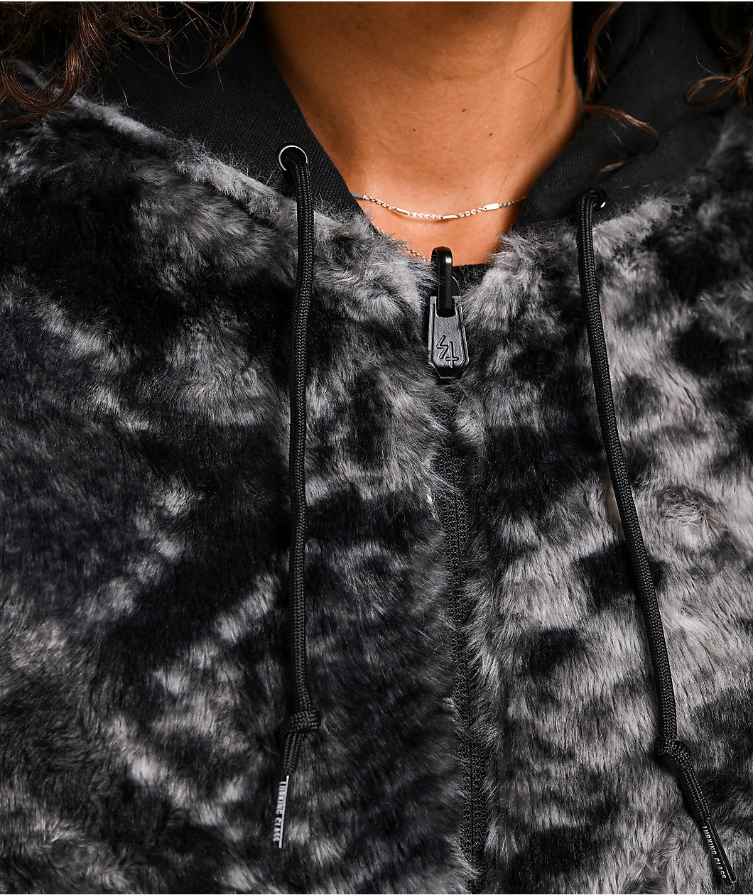 Lurking Class by Sketchy Tank Python Reversible Black Work Jacket