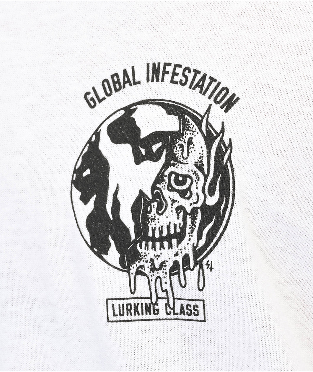 Lurking Class by Sketchy Tank Rotten White T-Shirt
