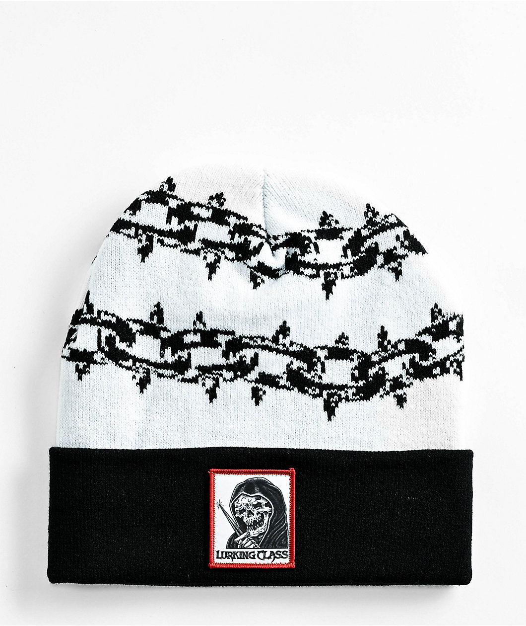 Lurking Class by Sketchy Tank Sharp White Beanie