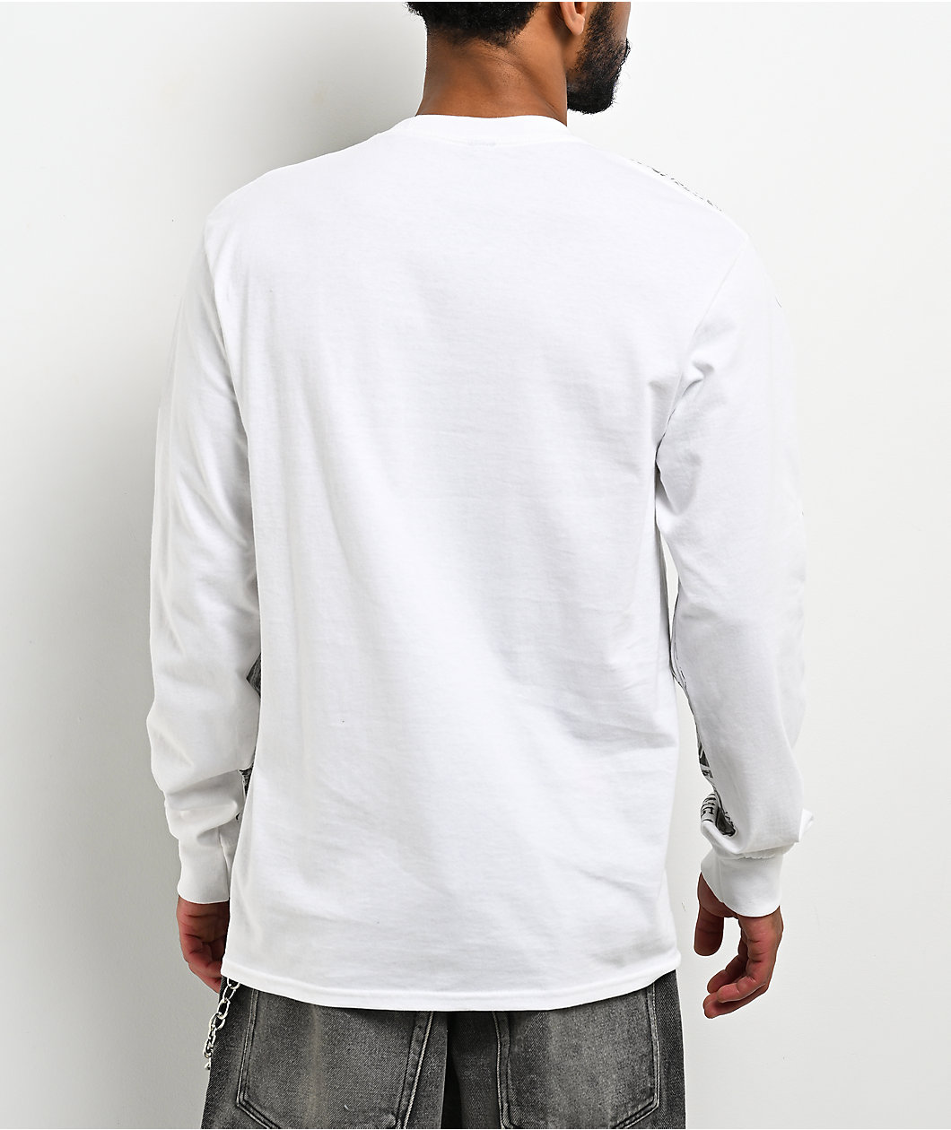 Lurking Class by Sketchy Tank Showcase White Long Sleeve T-Shirt
