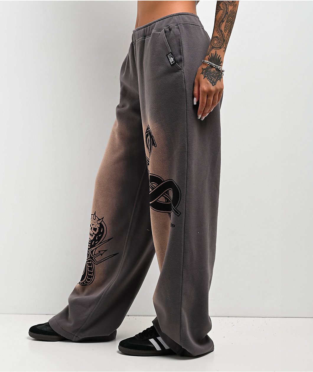 Lurking Class by Sketchy Tank Slither Grey Sweatpants