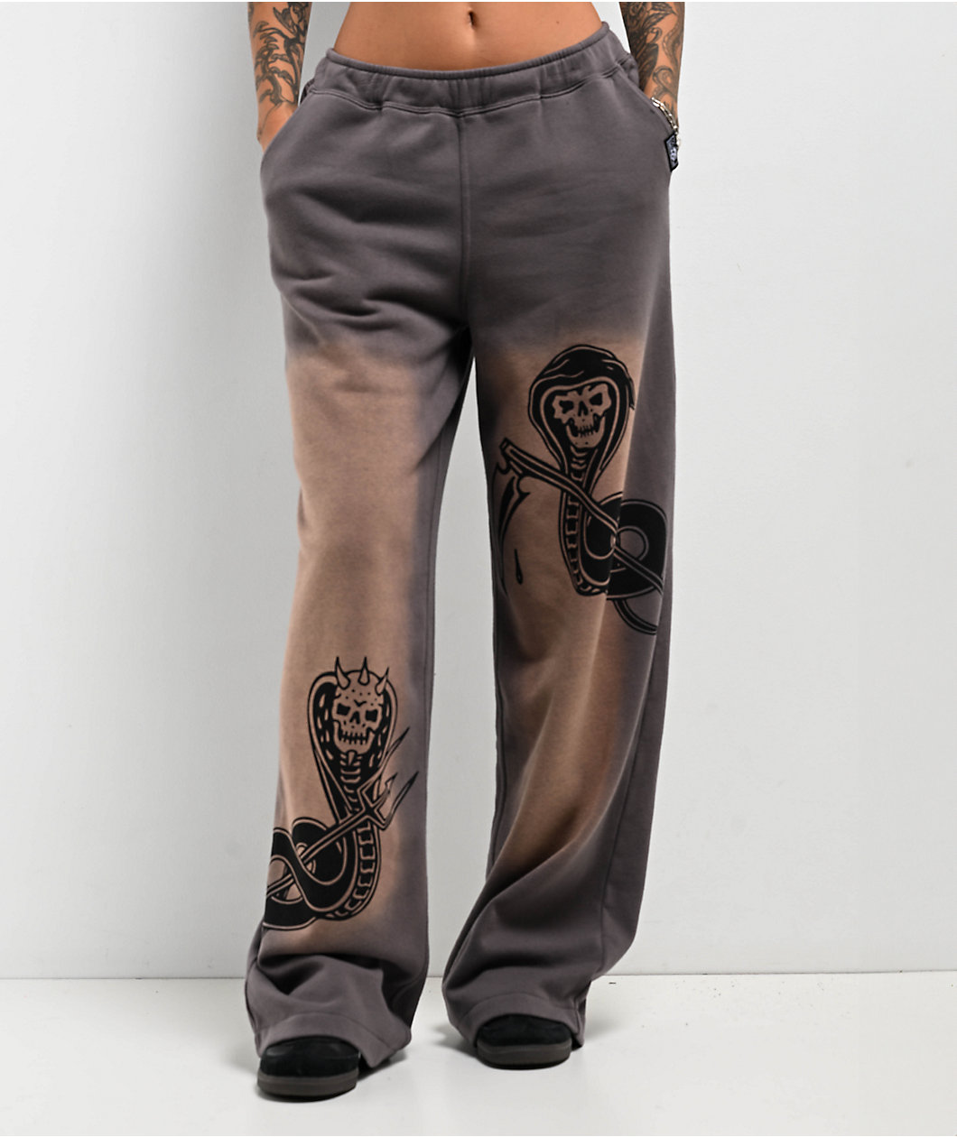 Lurking Class by Sketchy Tank Slither Grey Sweatpants