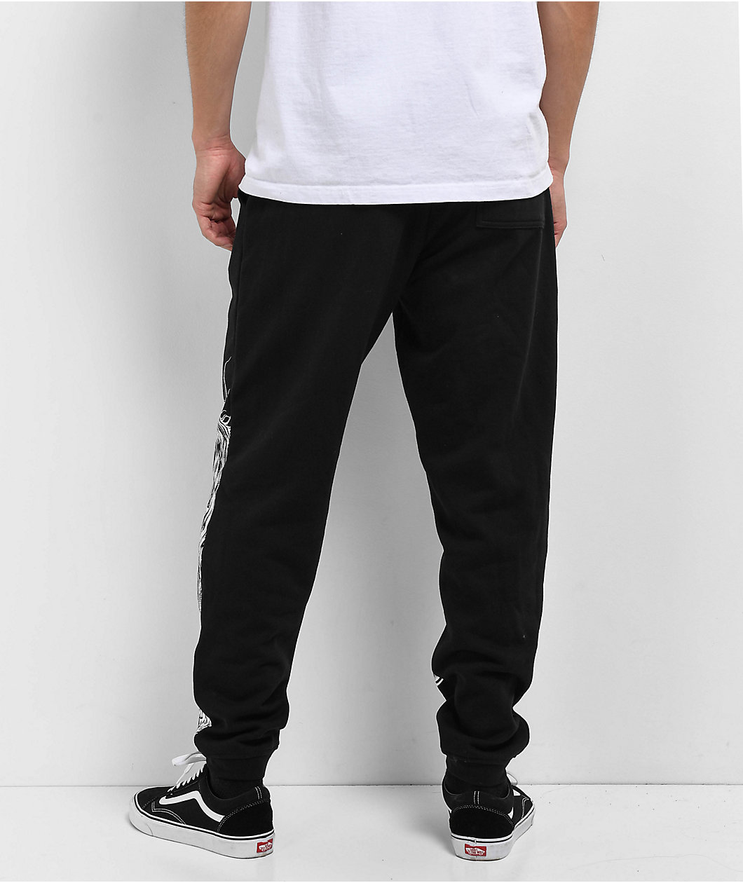 Lurking Class by Sketchy Tank Stikker Bad Friend Black Sweatpants