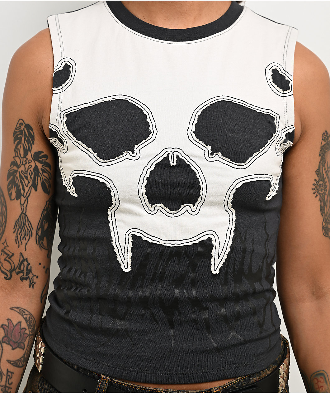 Lurking Class by Sketchy Tank Summoned Black Tank Top