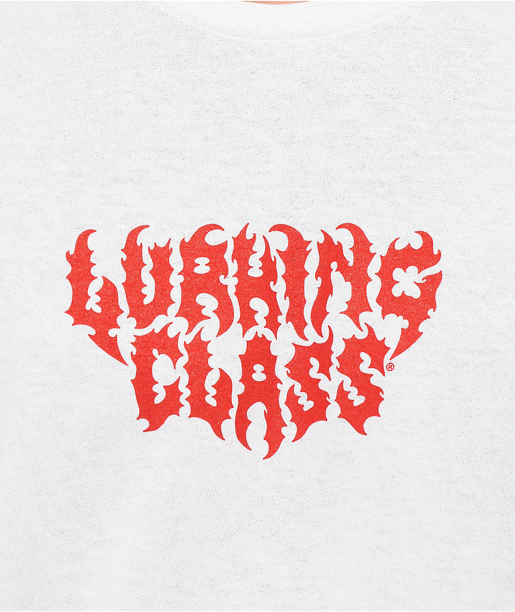 Lurking Class by Sketchy Tank Thorn Logo White T-Shirt
