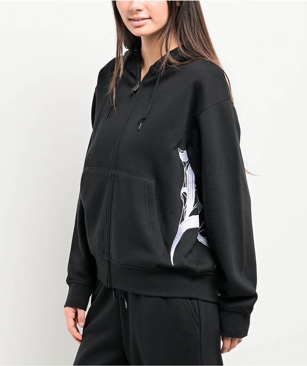 Lurking Class by Sketchy Tank Tomb Black Hoodie
