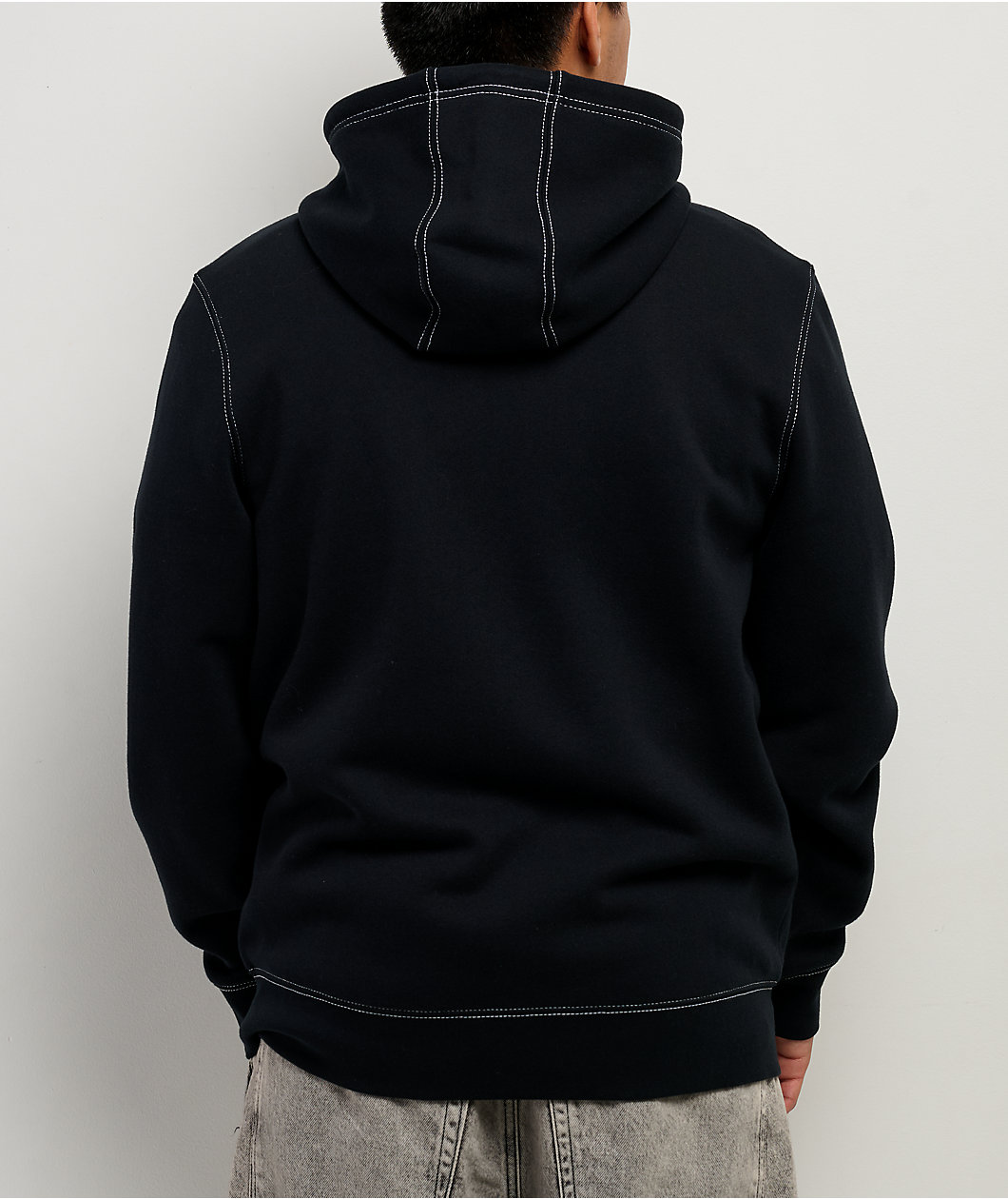 Lurking Class by Sketchy Tank Unchained Black Zip Hoodie