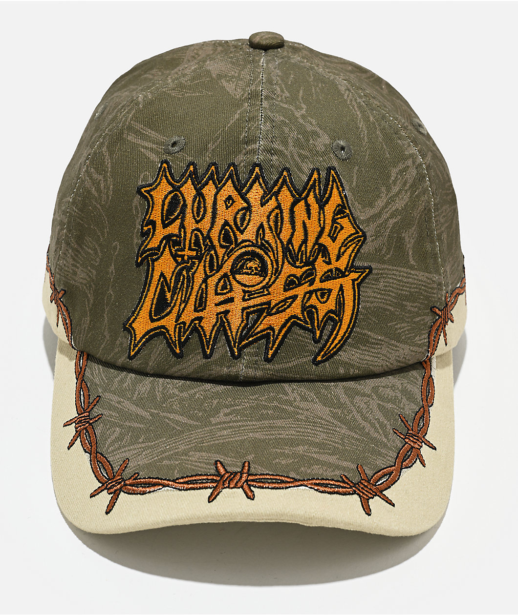 Lurking Class by Sketchy Tank Undead Camo Strapback Hat