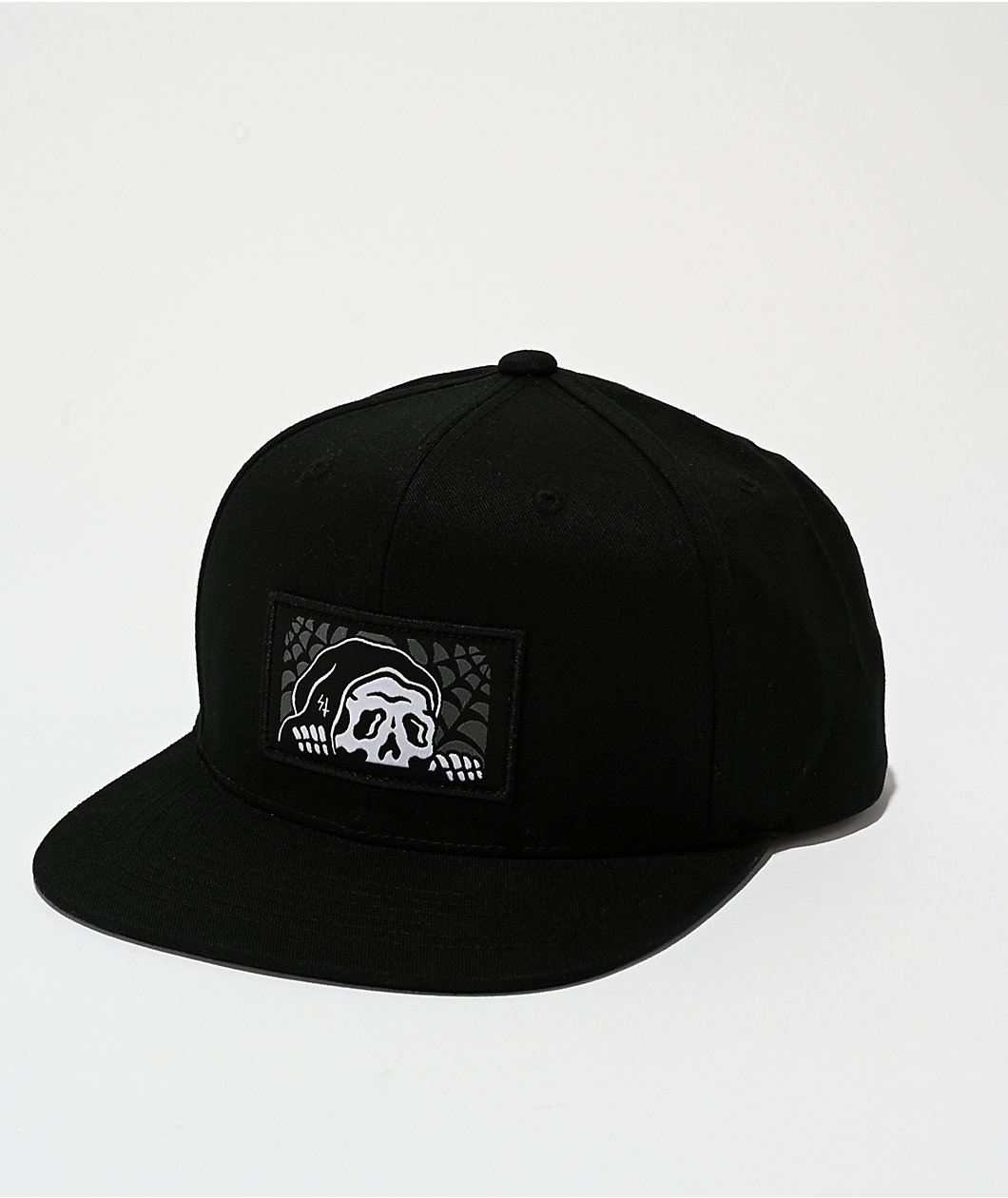 Lurking Class by Sketchy Tank Web Lurker Black Snapback Hat