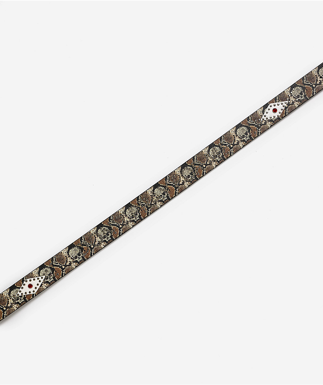 Lurking Class by Sketchy Tank Western Studded Snakeskin Belt