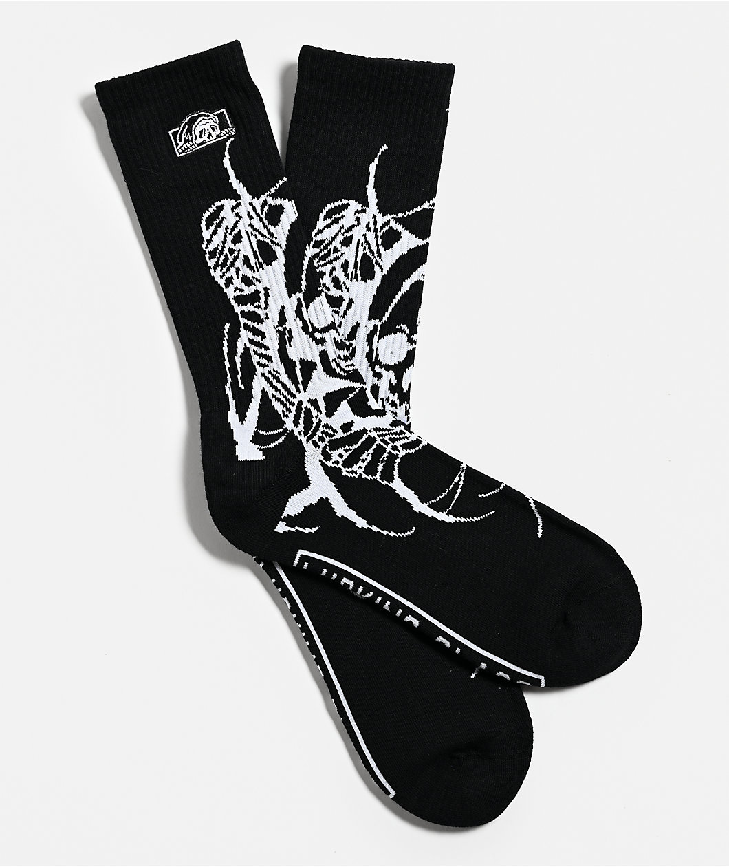 Lurking Class by Sketchy Tank x Kyle Grand Reaper Black Crew Socks