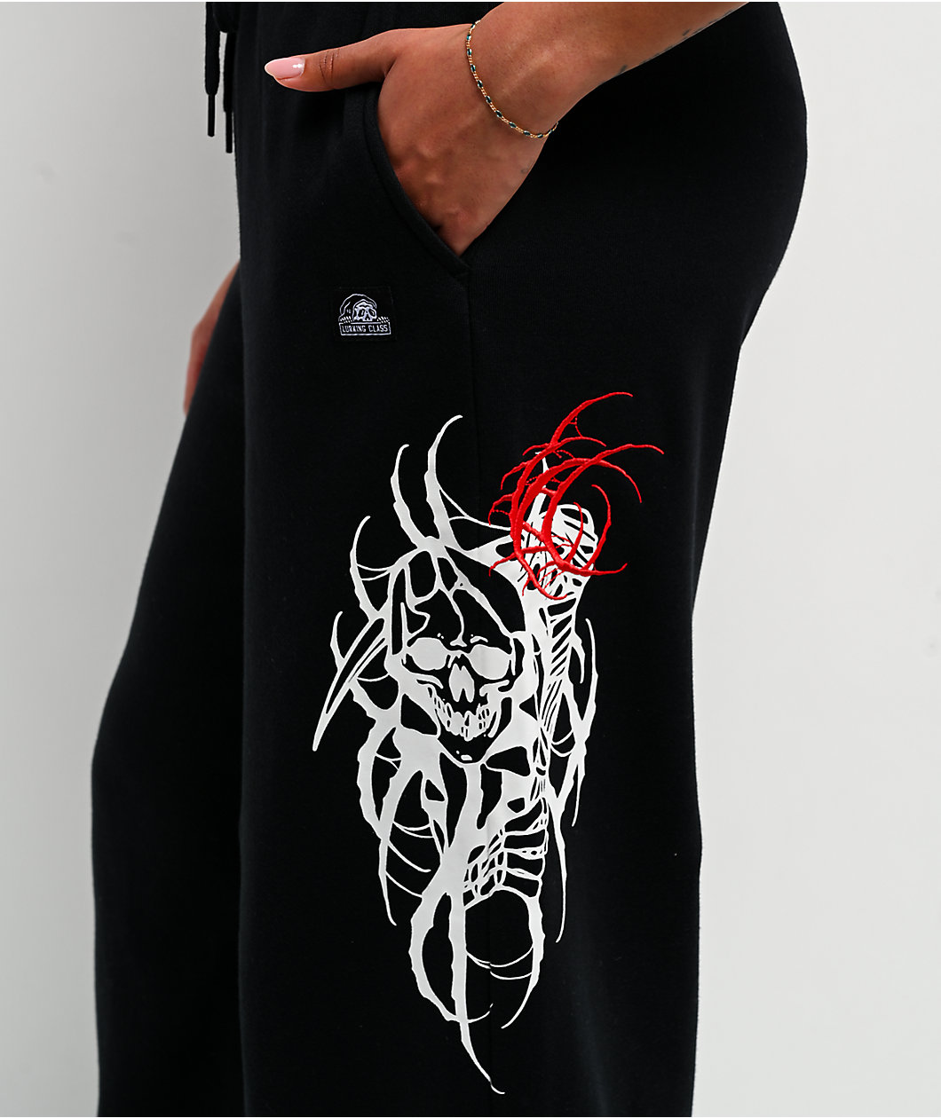 Lurking Class by Sketchy Tank x Kyle Grand Sin Black Sweatpants