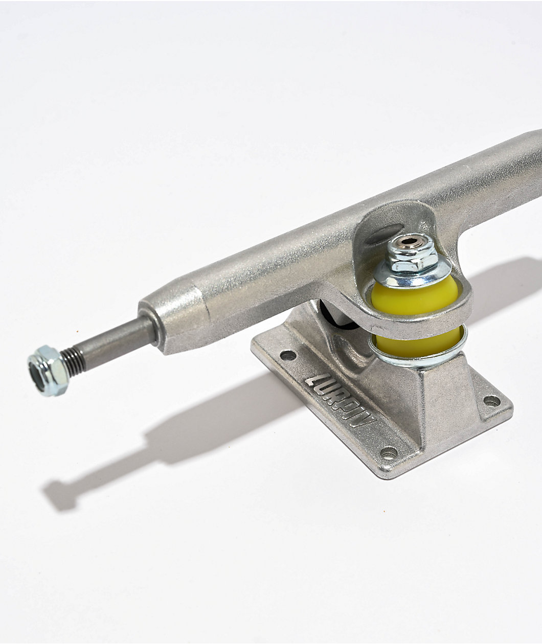 Lurpiv 145mm Hollow Silver Polished Skateboard Truck