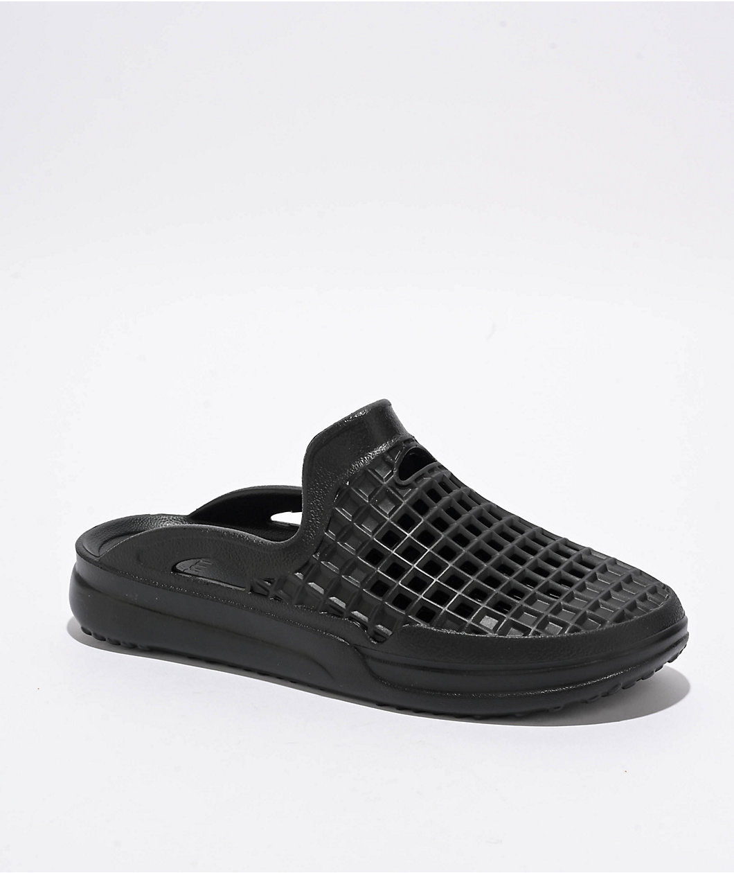 Lusso Cloud Scenario Jet Black Slide Sandals