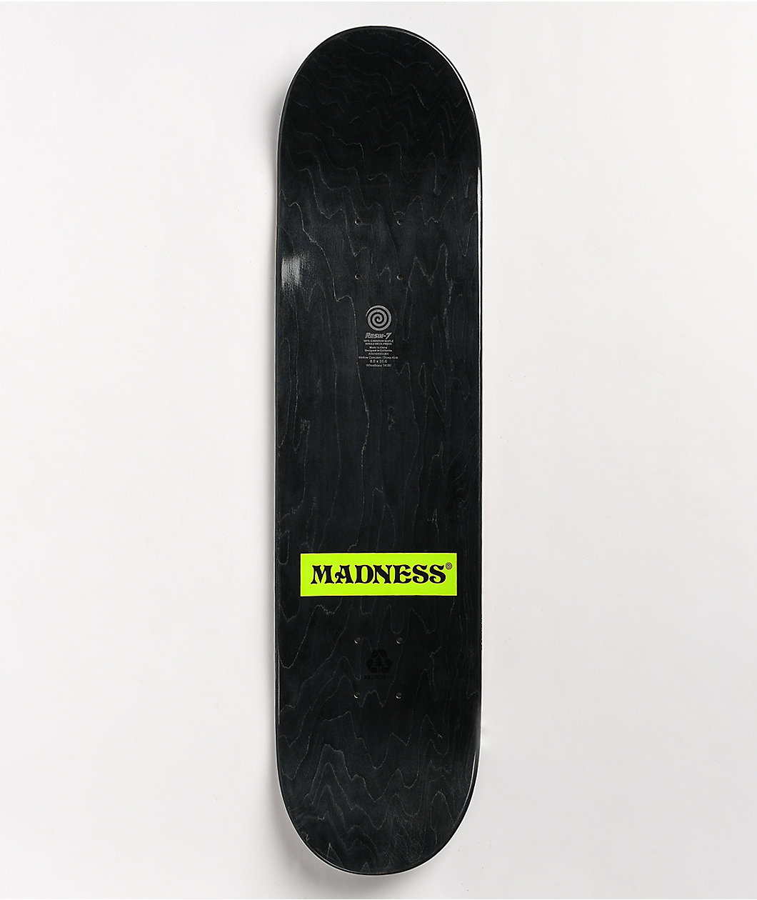 Madness Overlap Split 8.0" Skateboard Deck