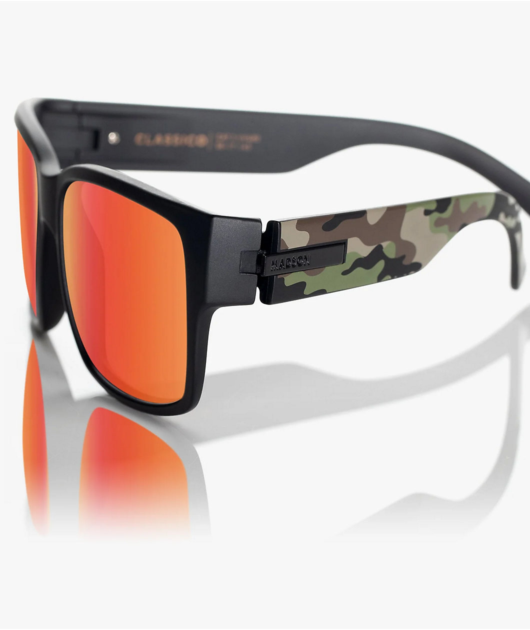 Madson Classico Camo & Red Polarized Sunglasses