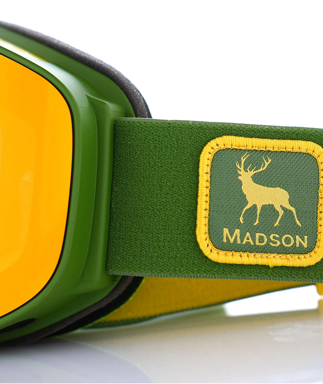 Madson Cylindro Buck Green Snowboard Goggles