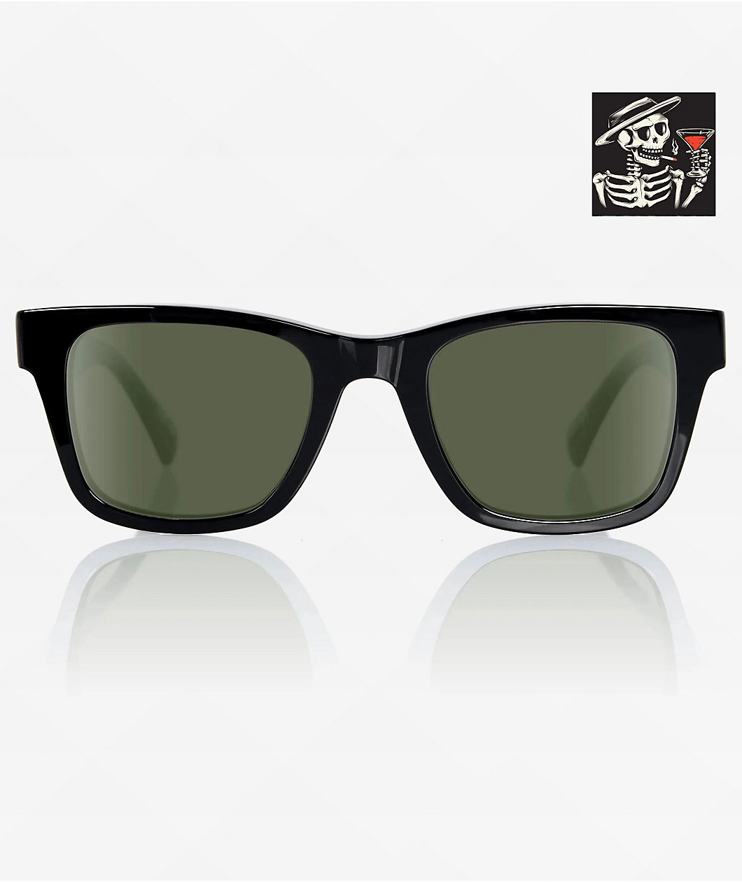 Madson x Social Distortion Classico Grey Polarized Sunglasses