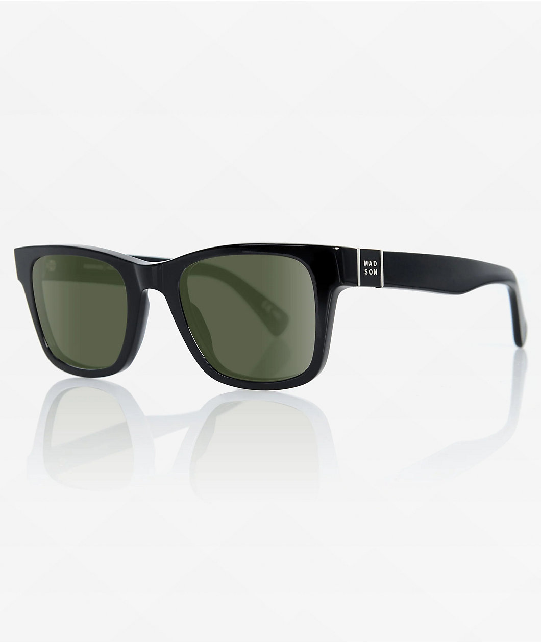 Madson x Social Distortion Memphis Black Polarized Sunglasses