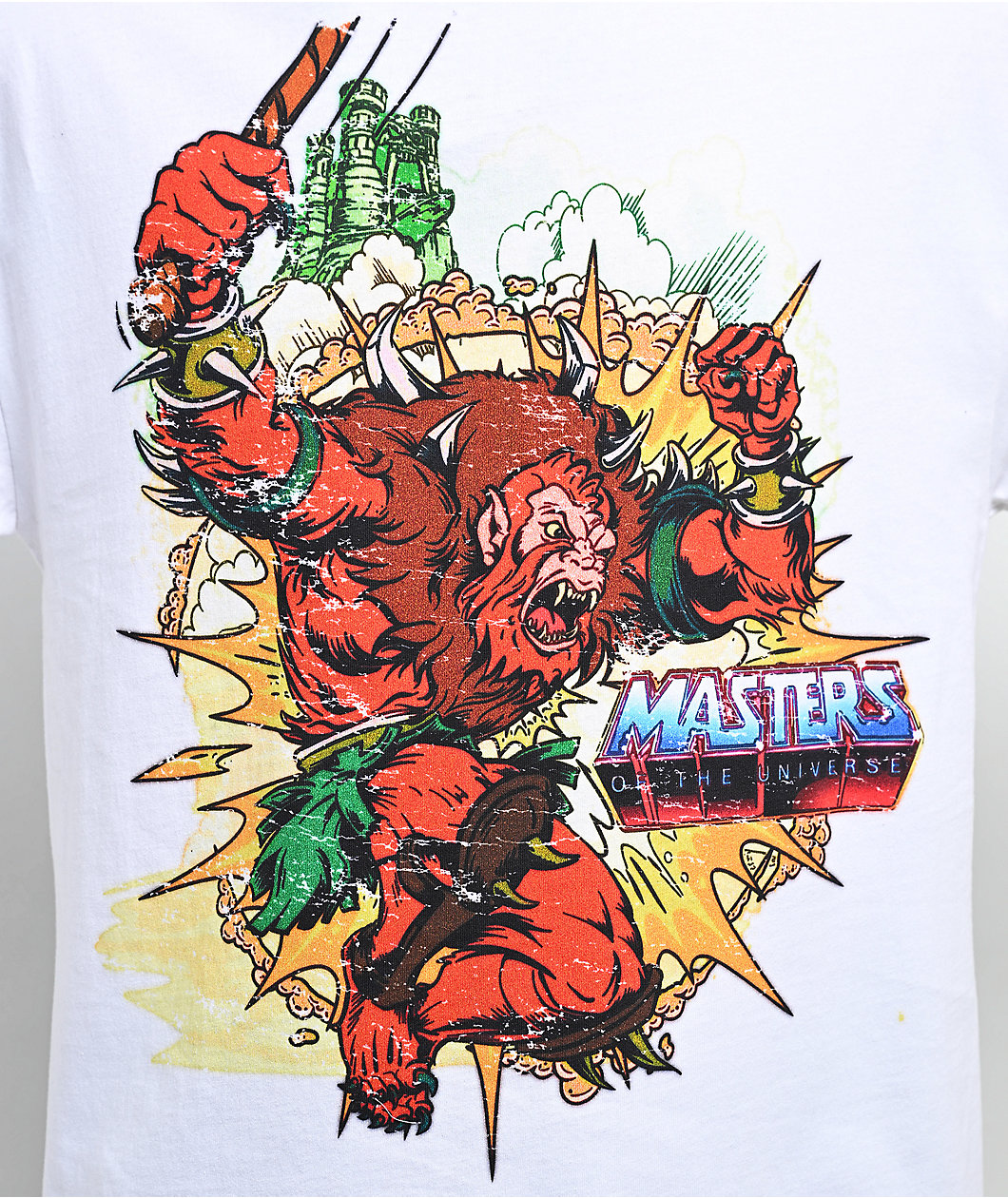 Masters of the Universe™ Beast Mode White T-Shirt