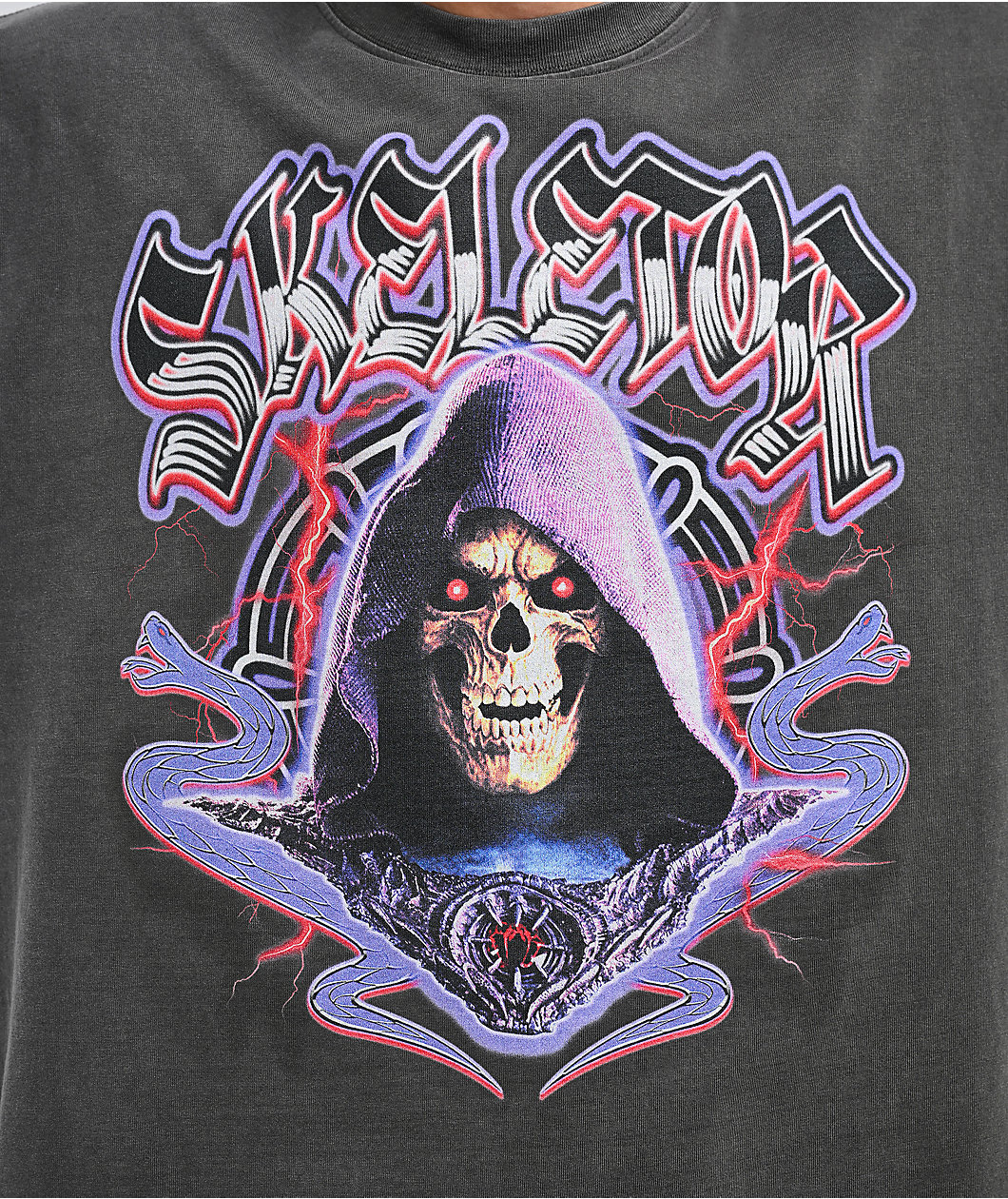 Masters of the Universe™ Destruction Grey Wash T-Shirt